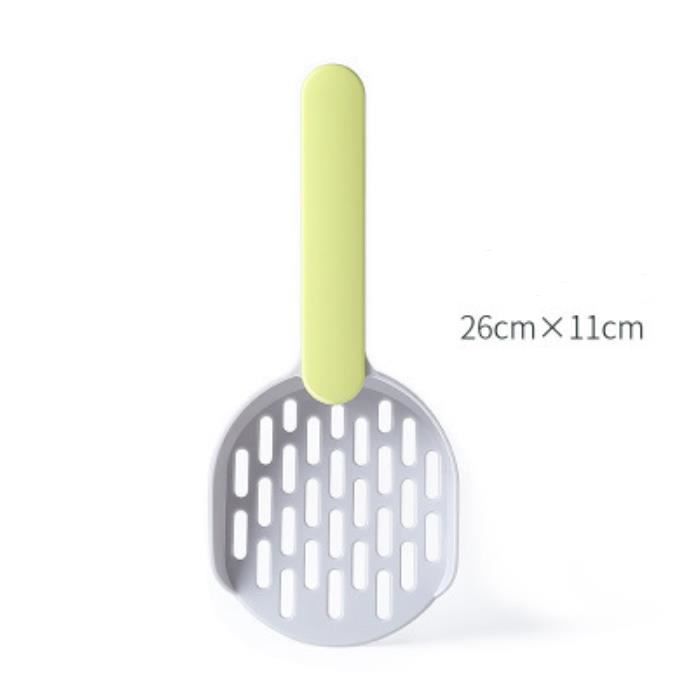 Pelle à Litière Pour Chat En Acier Inoxydable Avec Revêtement Antiadhésif - Dimensions 27.5x13x4 Cm - Poignée Ergonomique, Pour Chatons Et Petits Chats