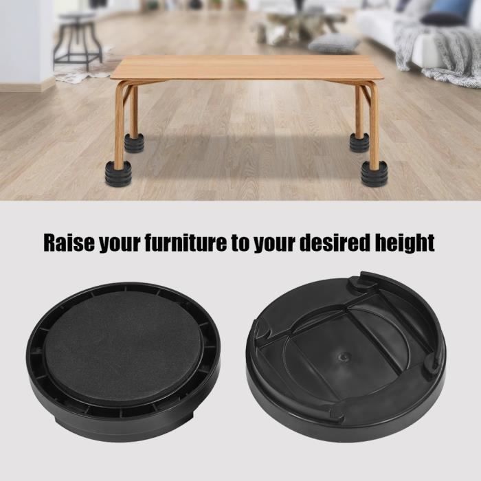 8 support plastique noir meubles glisse * lit divans pieds en plastique chaises canapés 8 support plastique noir meubles glisse * lit divans pieds en plastique chaises canapés