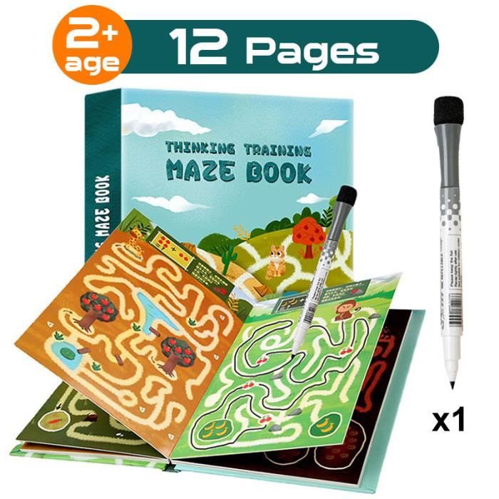 Robot Dessin éducatif Interactif Pour Enfants - Avec 100 Cartes Et 12 Crayons Aquarelle - Rose - DANLIKT