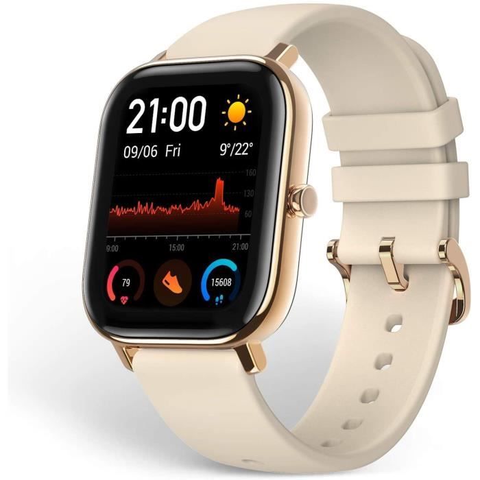Montre Connectée Femme Homme, 1.69" Full Touch Screen Fitness Tracker