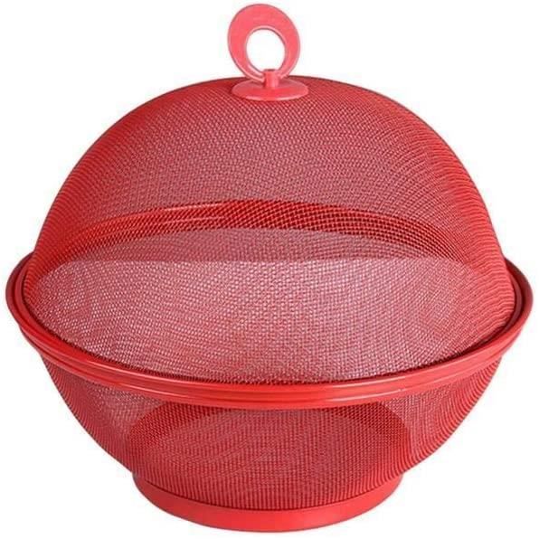 Corbeille à Fruits En Maille Avec Couvercle, Couvercle De Bol à Fruits
