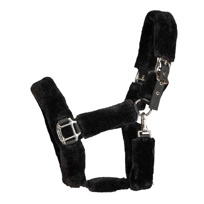 Museau De Pâturage Easy Breathe Pour Poney - Noir, Neuf, Marque JT International