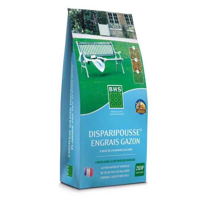 Engrais gazon Disparipousse , sac de 10kgs-