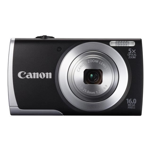 Appareil photo compact - Canon PowerShot A2500 - 16 MP - Zoom optique 5x - Vidéo 720p