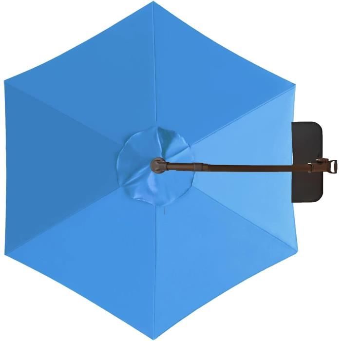 Auvent De Rechange For Parasol De Jardin De 2M 2.7M 3M ,6 Baleines Toile De Parasol For Un Parasol Déporté Toile De Rechange For Parasol D'extérieur