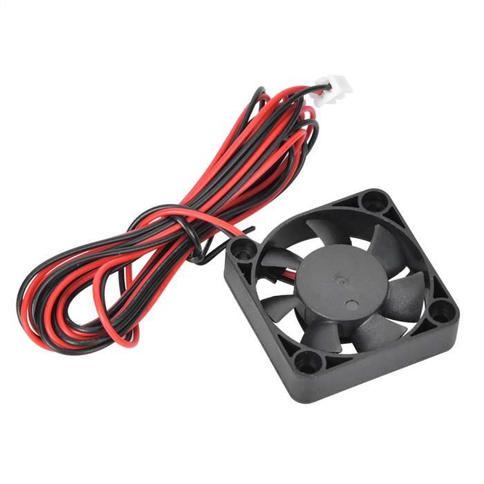 Lot 2 Ventilateurs 8010 12V 6000 RPM – Refroidissement Imprimante 3D, Faible Bruit 36dB, 21.46 CFM, Tangxi