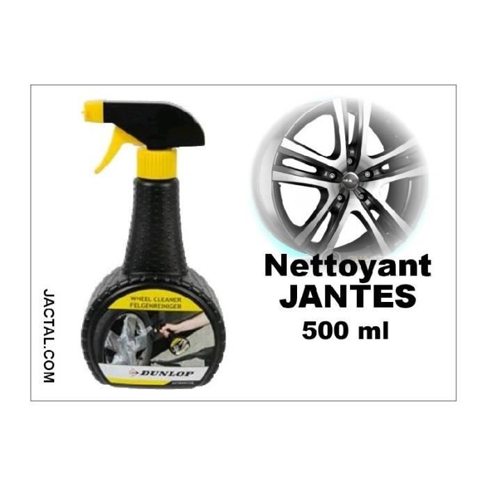 Spray Nettoyant Jantes Dunlop 500ml - Cdiscount Auto