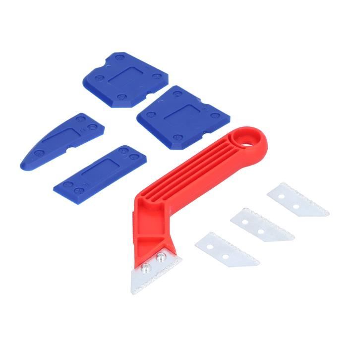 Kit d'outils de Calfeutrage, Grattoir en Plastique Multifonctionnel