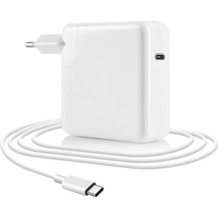 Chargeur MacBook USB C et Chargeur Macbook Pro - Chargeur pour MacBook Pro  13 pouces