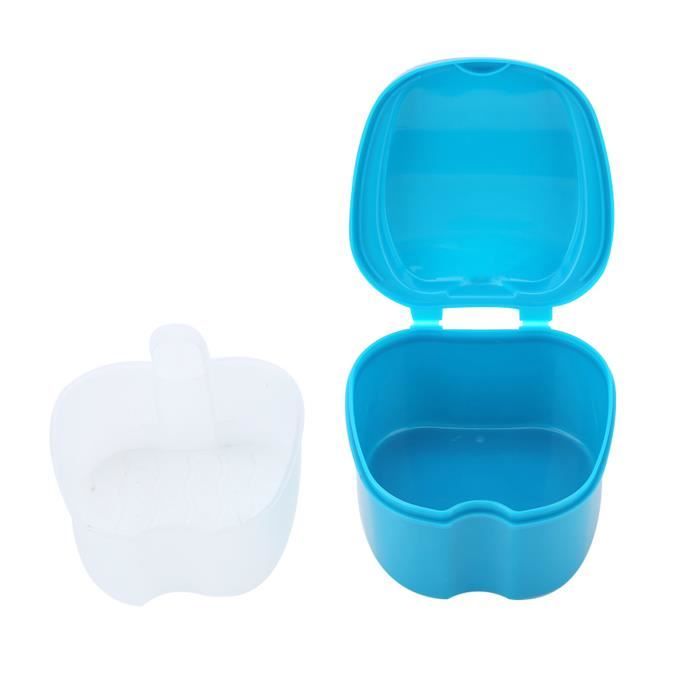 boîte pour prothèses dentaires Boîte de rangement pour prothèses dentaires fausses dents avec écran filtrant beaute des