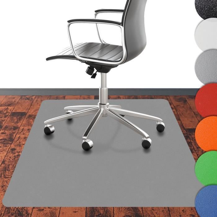 NOVA FORMA Protection de sol design & anti-rayures – Tapis de chaise pour parquet, carrelage, etc. – 116 x 150 cm, gris