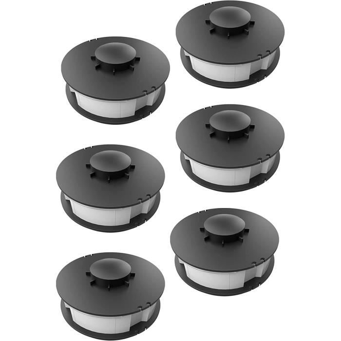 Lot De 3 Cache-bobines Pour Coupe-cordes – Compatible Débroussailleuse Bosch AFS 23-37 – Capuchon De Protection Bobine Fil