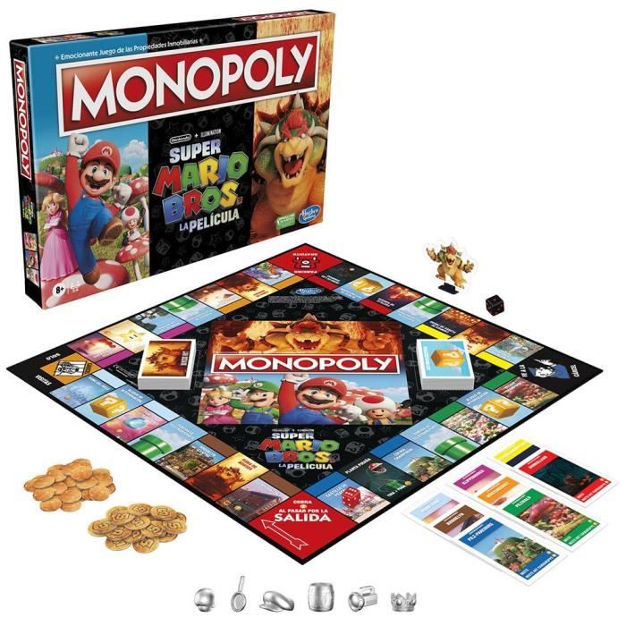 Monopoly Junior Hasbro - Version Allemande, Jeu De Société Pour Enfants à Partir De 5 Ans, 2-4 Joueurs