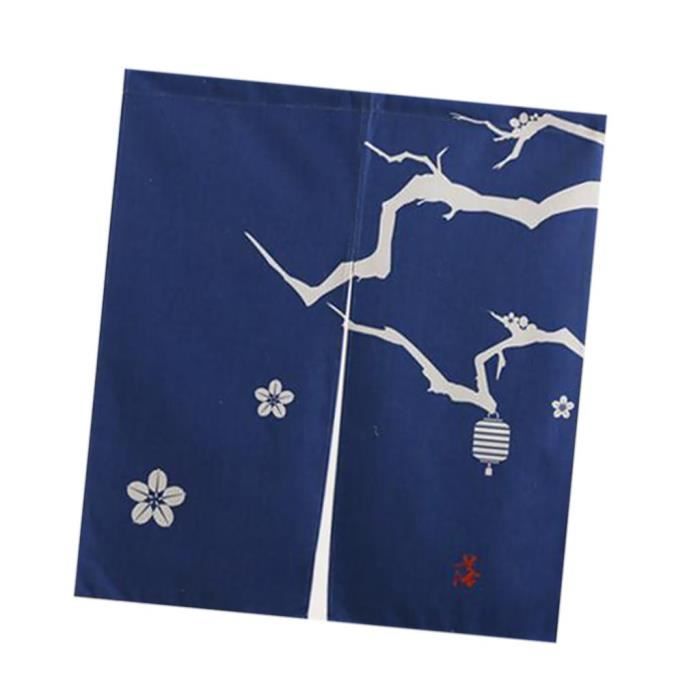 Rideau De Porte Japonais Noren En Coton Et Lin Pour