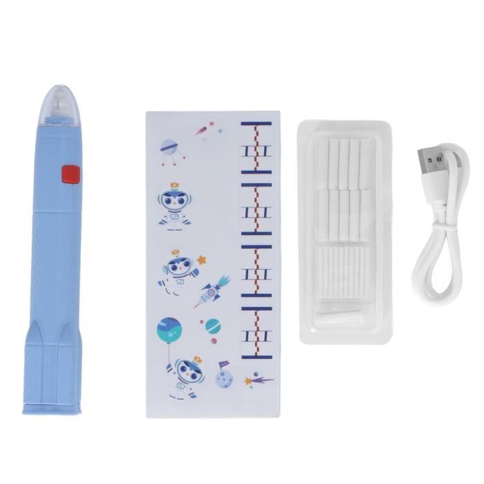 Gomme électrique Automatique Avec 22 Recharges - Pour Dessin Et Arts - Fonctionne Sur Piles - Précise Et Facile à Utiliser