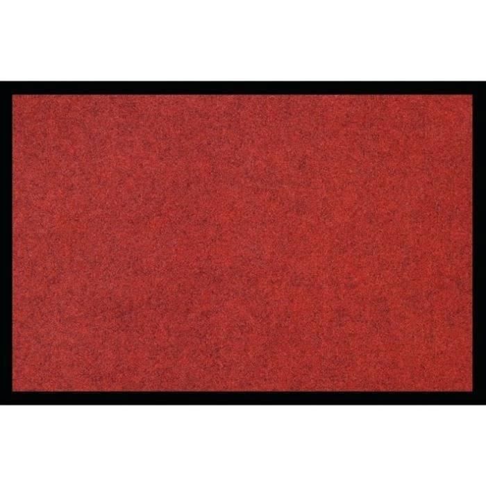 IDMAT Tapis Prima - 60 x 160 cm - Rouge