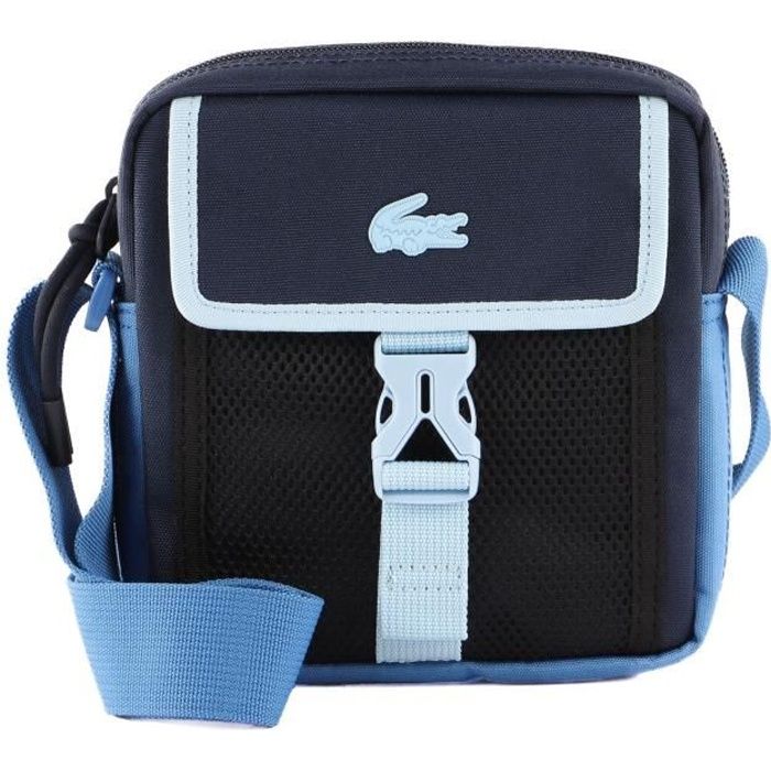 LACOSTE Neocroc Seasonal Crossover Bag Marine 166 Vaporeux Panorama