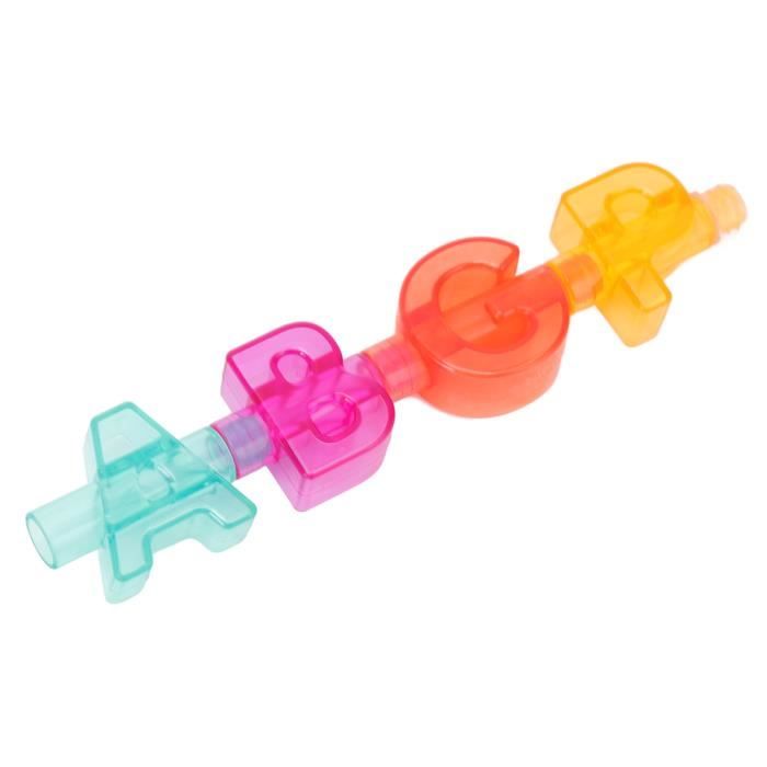 Pailles de l'alphabet anglais 44 Pcs Anglais Alphabet Pailles Différentes