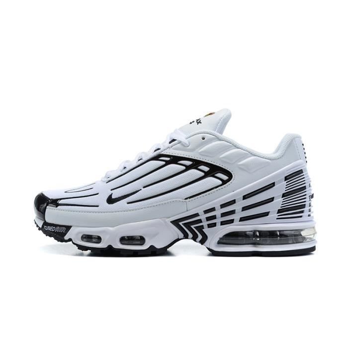 Nike Air Max PLUS tn 3 Noir et blanc Blanc Cdiscount Chaussures