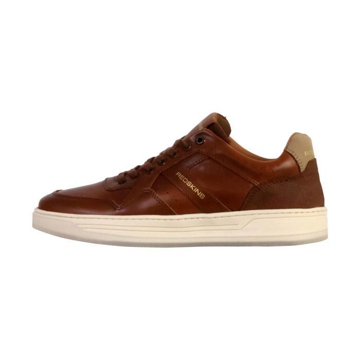 Redskins Basket Cuir Redskins Zenica - Cognac