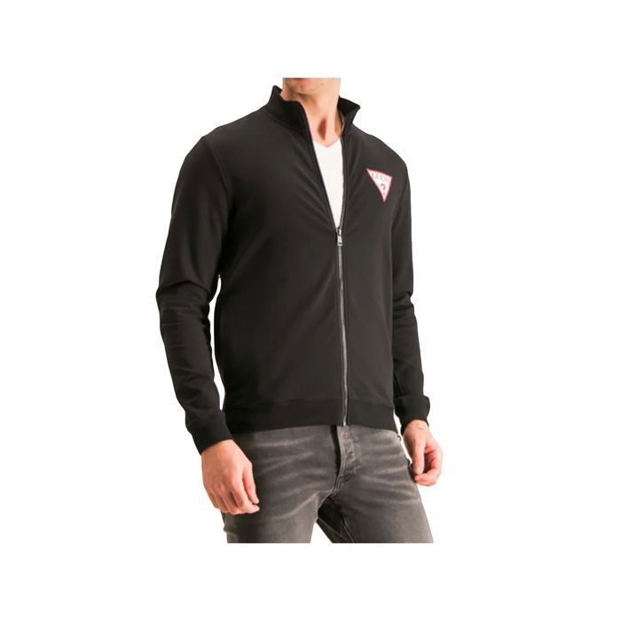Guess Classic logo,Sweat zippé homme