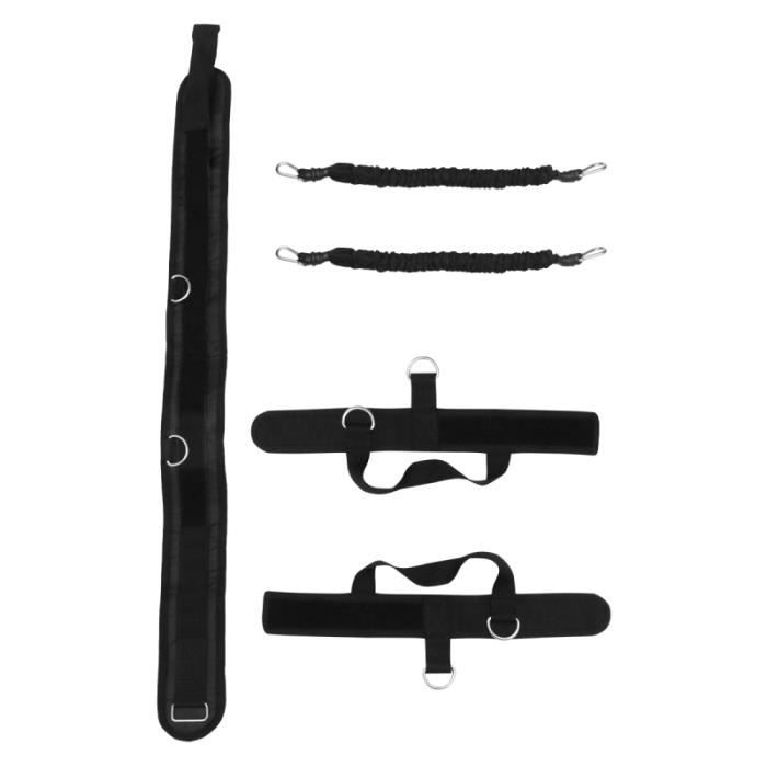 Leg Training Rope Latex Leg Bounce Trainer Rope Elastic Training Tool Équipement de ...