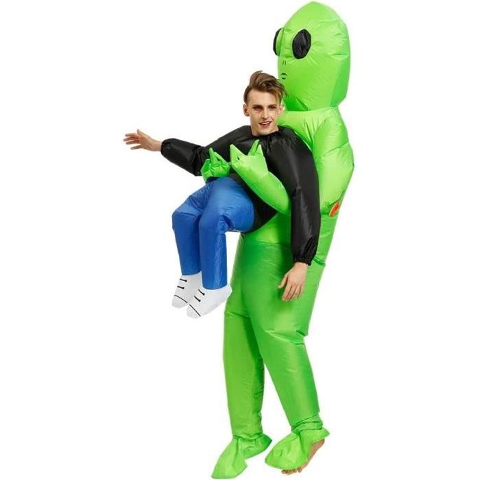 Déguisement Gonflable Exotique Ali Vert - Costume Halloween Carnaval Adulte  - Cdiscount Jeux - Jouets