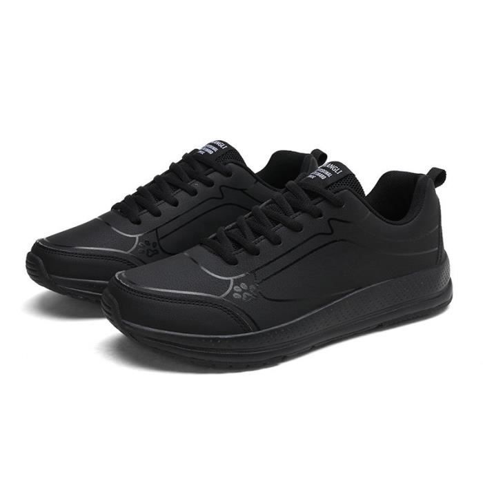 Shoes For Crews Senator – Chaussures De Travail Confortables En Cuir Pour Hommes, Semelle Intérieure Matelassée, Antidérapante, Style Bureau Classique