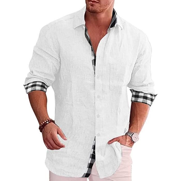 Chemise pas outlet cher homme