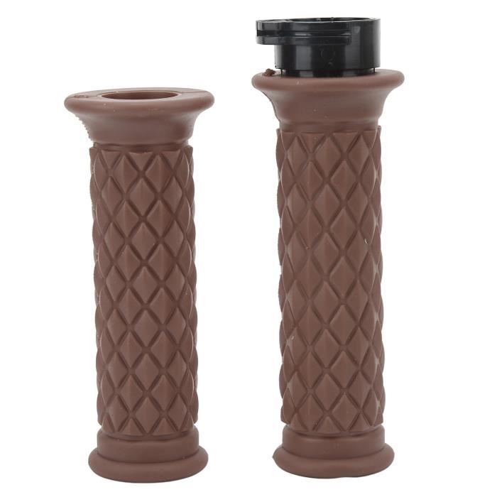 NOIR 1 PAIRE De Poignée De Moto 25mm Gauche Droite Poignée Universelle De Gaz EUR 10,69 - FR
