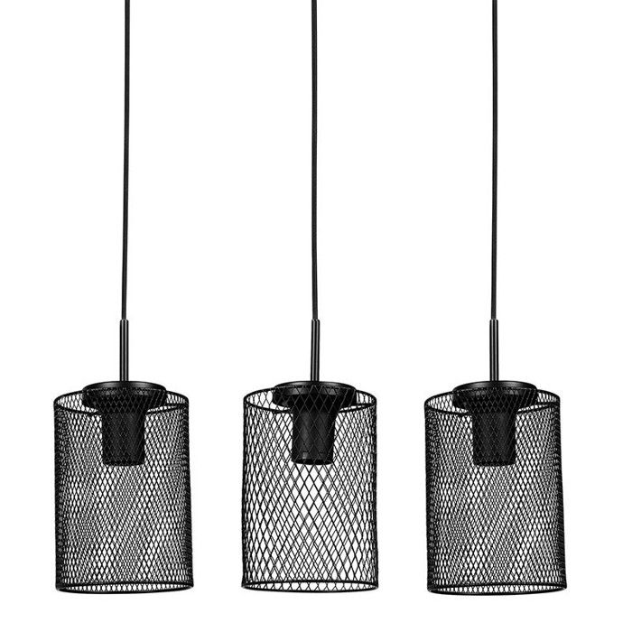 Suspension rampe grillage Ubi noir Ostaria Suspension rampe grillage Ubi noir Ostaria