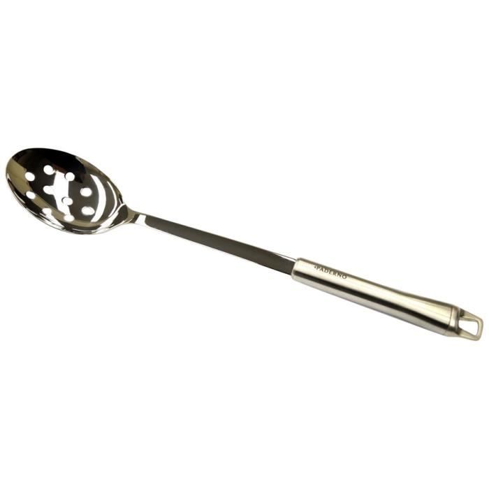 Ustensile de cuisine Ibili 710800 cuillère perforée inox clasica