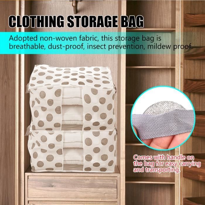 5 Pièces Sac à Cordon De La Forêt Tissus Non Tissés Pochette De