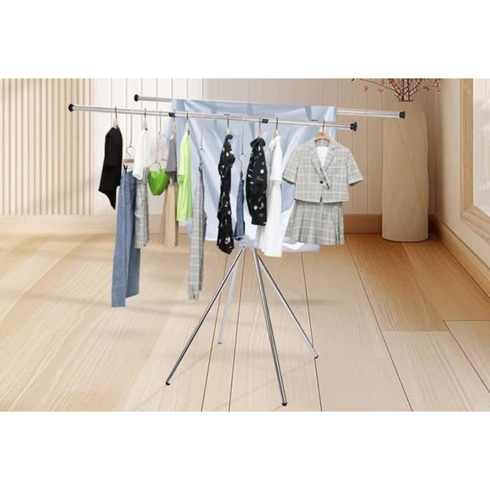 Relaxdays Étendoir à Linge, Pliable, 11 Barres, tancarville Peu encombrant, H x L x P : 105 x 74 x 37 cm, Noir Relaxdays Étendoir à Linge, Pliable, 11 Barres, tancarville Peu encombrant, H x L x P : 105 x 74 x 37 cm, Noir