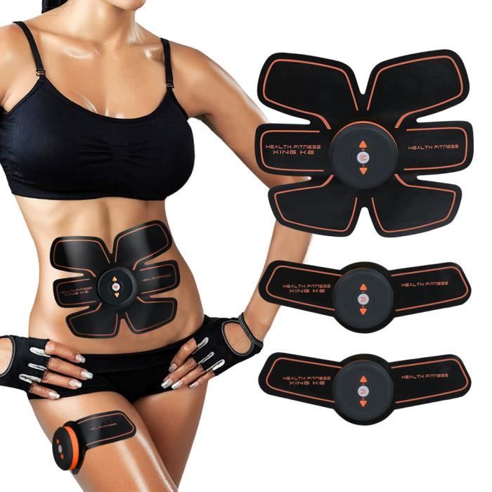 Ceinture Abdominale, Ailida Electrostimulateur Musculation Abdominaux Bras  Cuisses Appareil Fitness pour Hommes Femmes - Cdiscount Sport