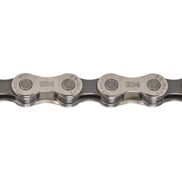 Chaîne De Vélo Shimano CN-HG71 – 116 Maillons, Compatible 6/7/8 Vitesses