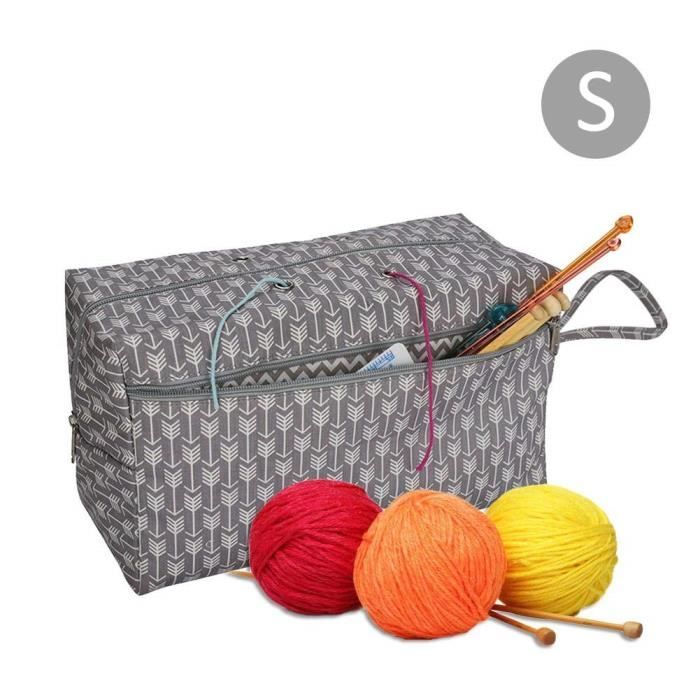 sac rangement tricot