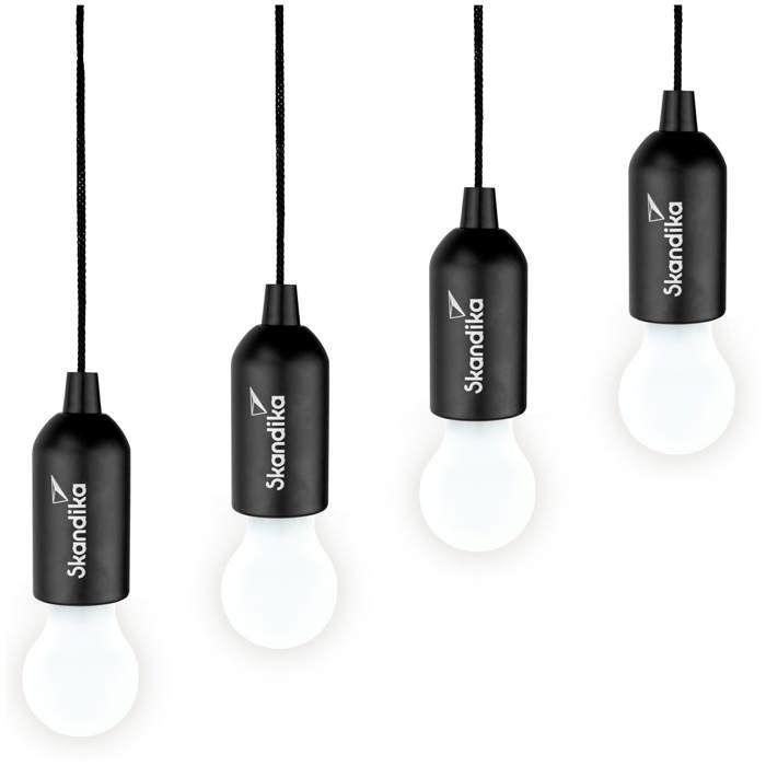 Lampe De Camping LED Skandika Forsol - Style Rétro, Batterie 4400mAh, Rechargeable USB-C - 12