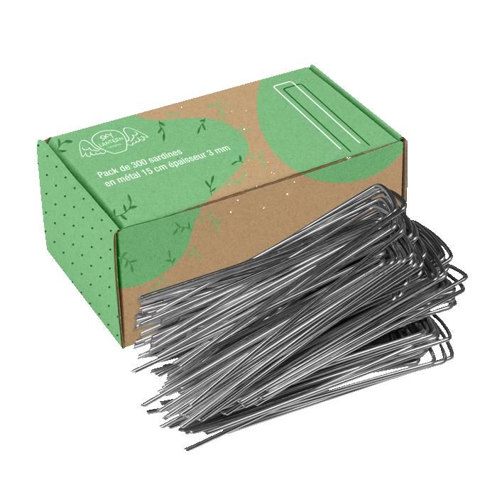 Whonline Lot De 300 Agrafes De Paysage, 15,2 Cm, Calibre 11