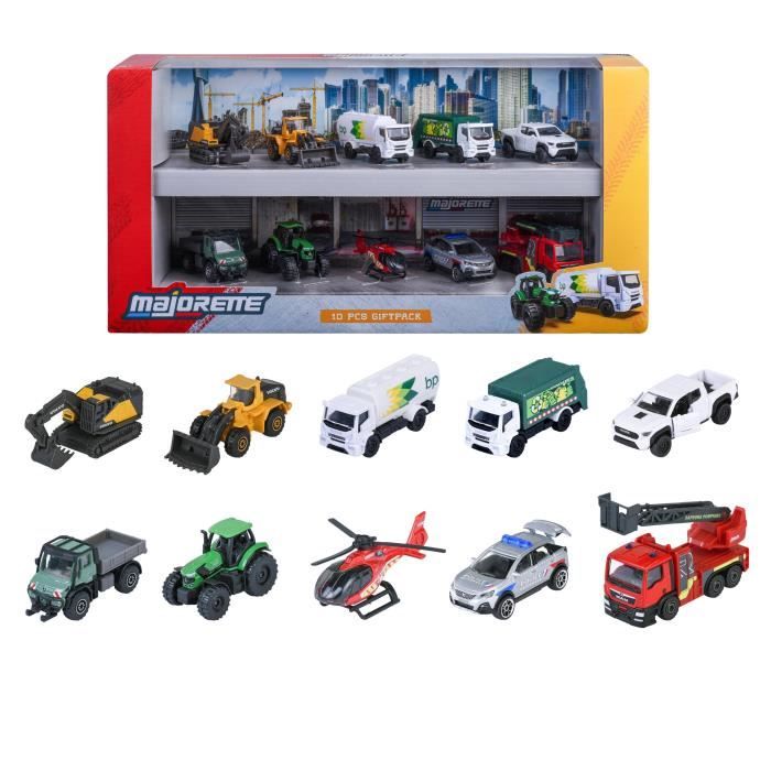 Coffret de 10 Véhicules Majorette 8501006000majorette – City Giftpack