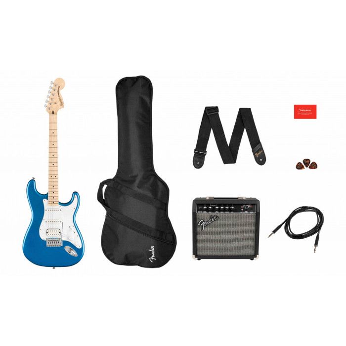 Découvrez la Guitare Électrique Squier Affinity Stratocaster HH : Confort et Performance à Portée de Main