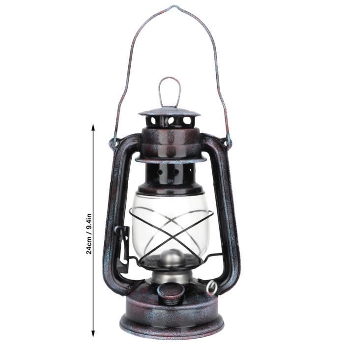 Torche de style ancien, lampe de poche rétro, torches, nostalgique vieux vintage, lampe de poche à l'ancienne nostalgique simple fer extérieur ménage portable feuille de fer deux piles de deux tailles