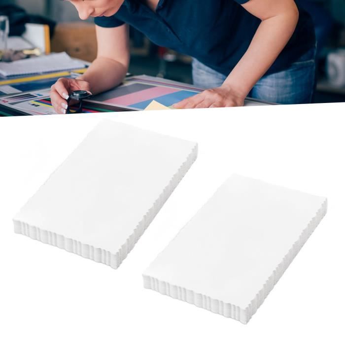 Tbest Papier cartonné blanc 1 Papier cartonné blanc, 100 morceaux de papier  cartonné blanc pour cartes de loisirs marqueur-feutre - Cdiscount  Beaux-Arts et Loisirs créatifs