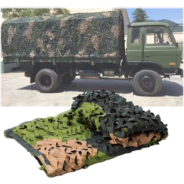 Filet de camouflage 210D pour chasse, filet de camouflage pour jardin, gazebo, auvent de voiture, blanc, vert, noir, couleur du désert de la jungle 18 Filet de camouflage 210D pour chasse, filet de camouflage pour jardin, gazebo, auvent de voiture, blanc, vert, noir, couleur du désert de la jungle 18