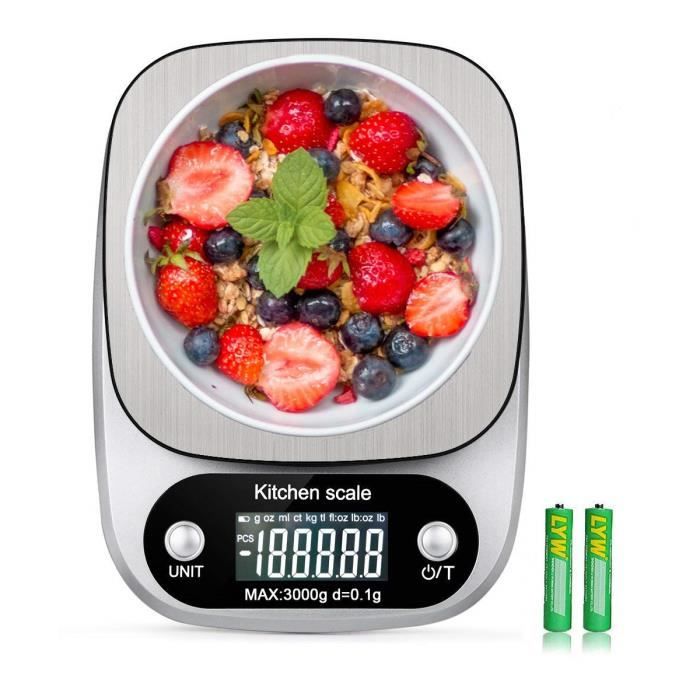 Balance Pesant Des Aliments Électroniques Professionnels Multifonctions