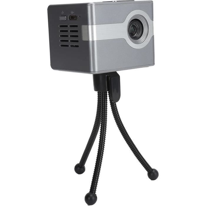 Mini Projecteur, Projecteur Cinéma Hd Multifonction Portable Pour Cinéma  Maison, Batterie Rechargeable Intégrée De 2500 Mah, [J1928]
