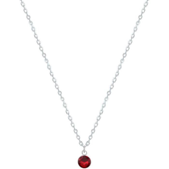 Collier Fantaisie - Panthères Métal Argenté Et Strass - Occasion Bon état