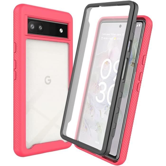 Coque Pour Google Pixel 6A Antichoc Housse Avec Protège Écran, 360