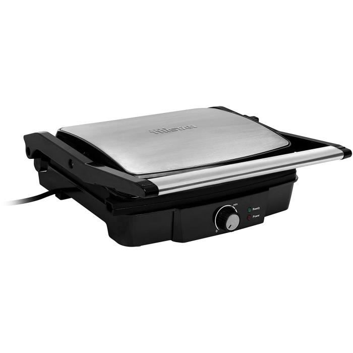Grill de contact Tristar GR 2853 Ouverture 180° Surface 29x23 5cm