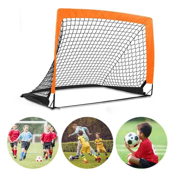 Mini but de foot pliable & cage pour enfant